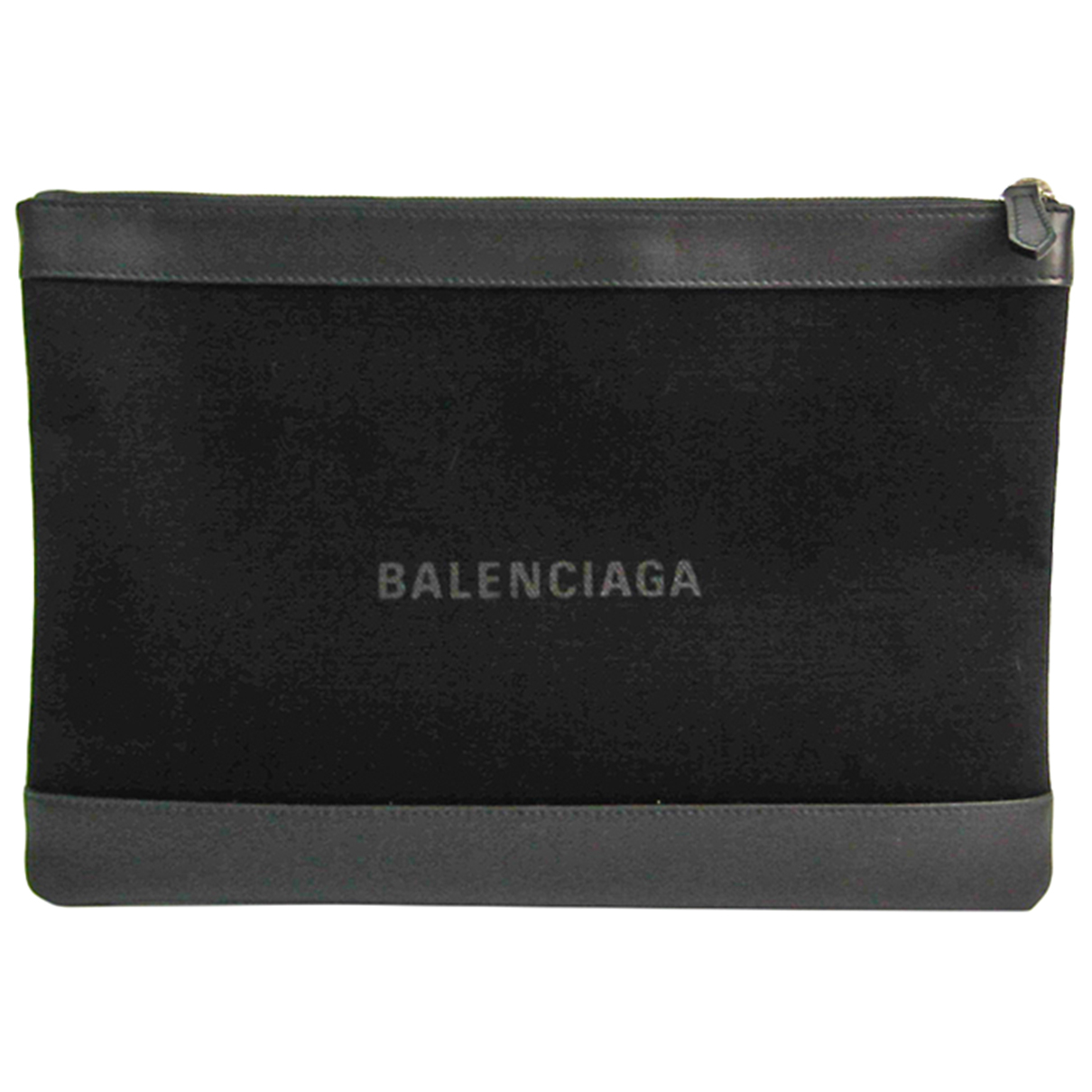 Cloth clutch bag Balenciaga Black in 